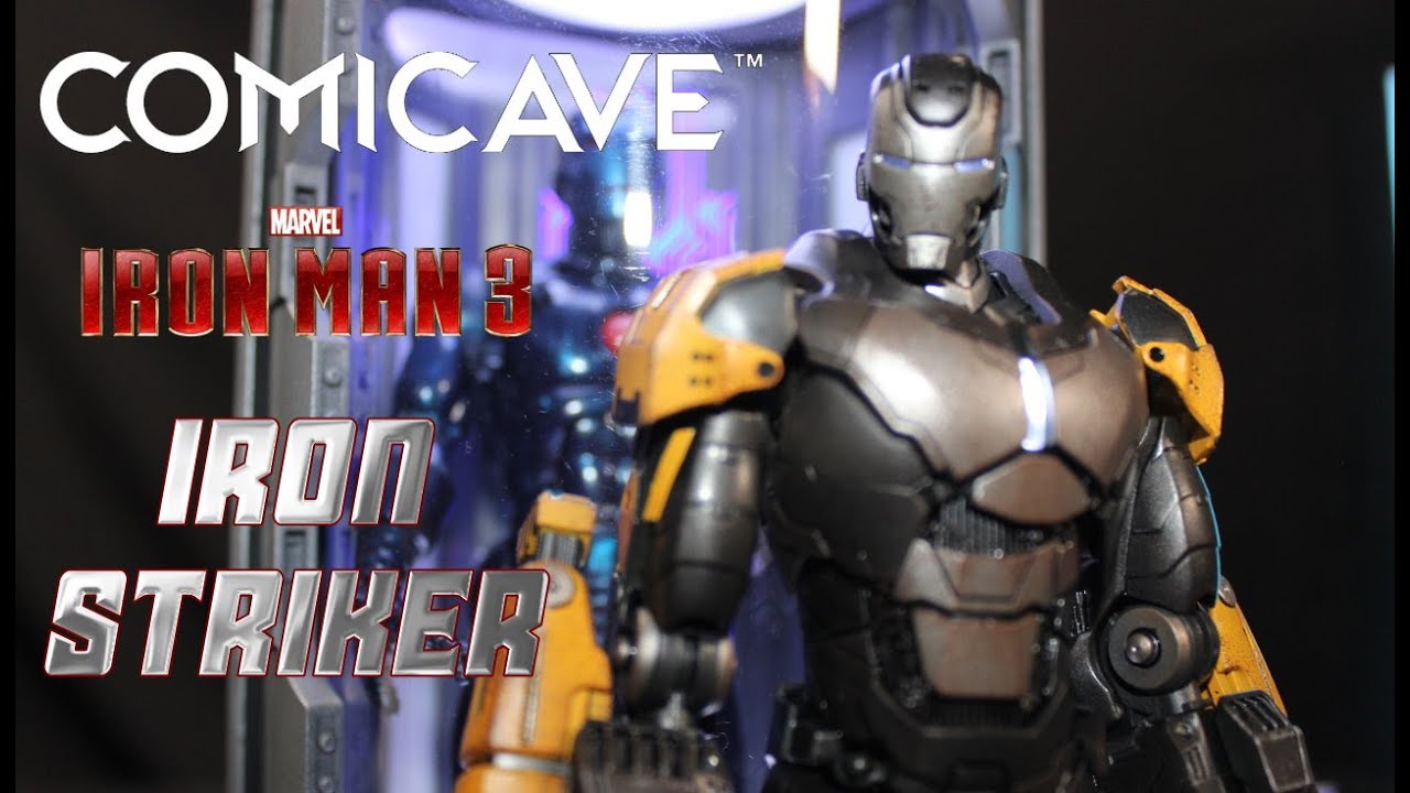 Comicave Studios Iron Man 3 Die-Cast Iron Man Mark XXV Striker