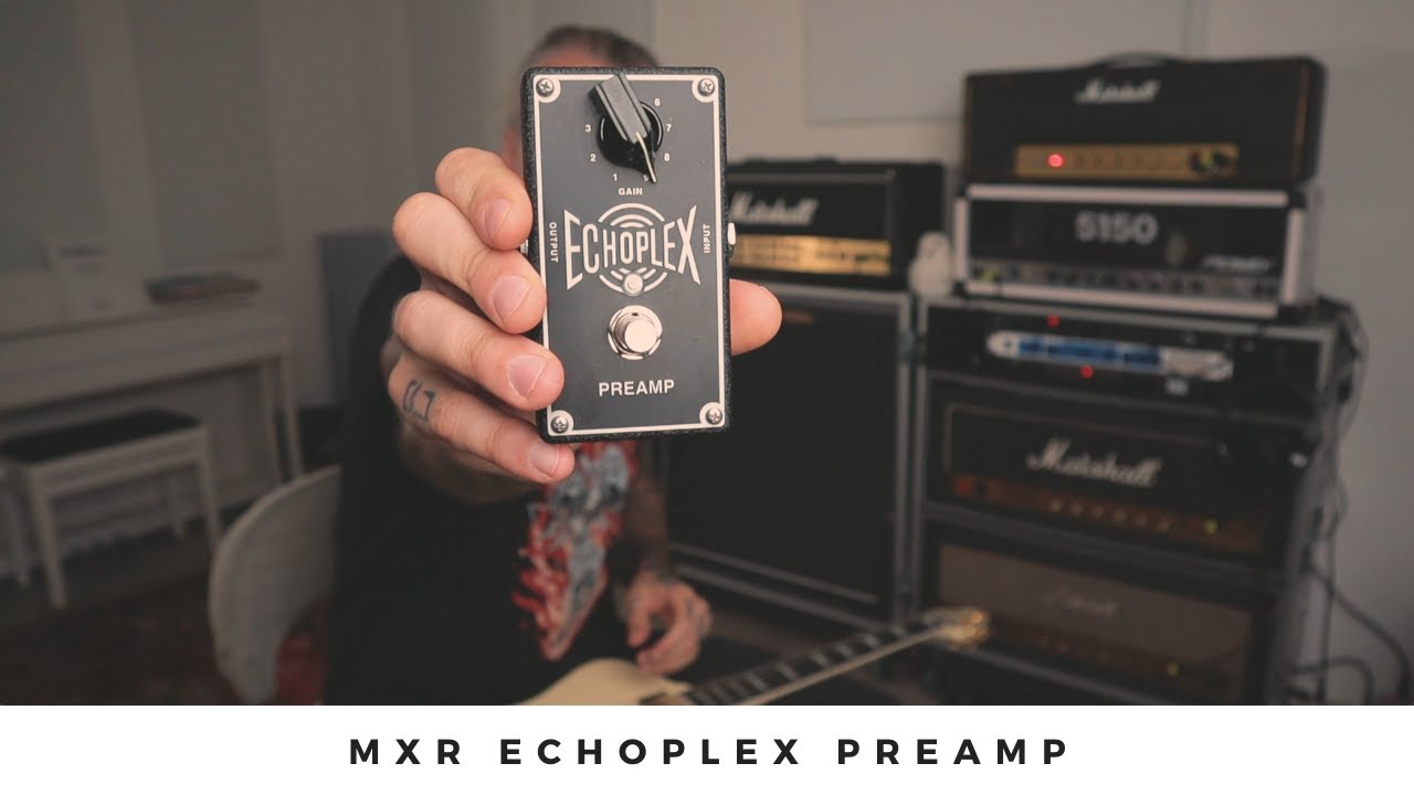 MXR / ギター用エフェクター EP101 Echoplex - YouTube