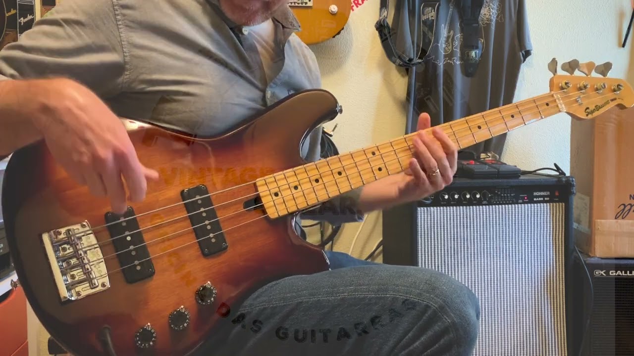 Yamaha Sb500s 1981 Made in Japan 4 string electric bass Excellent