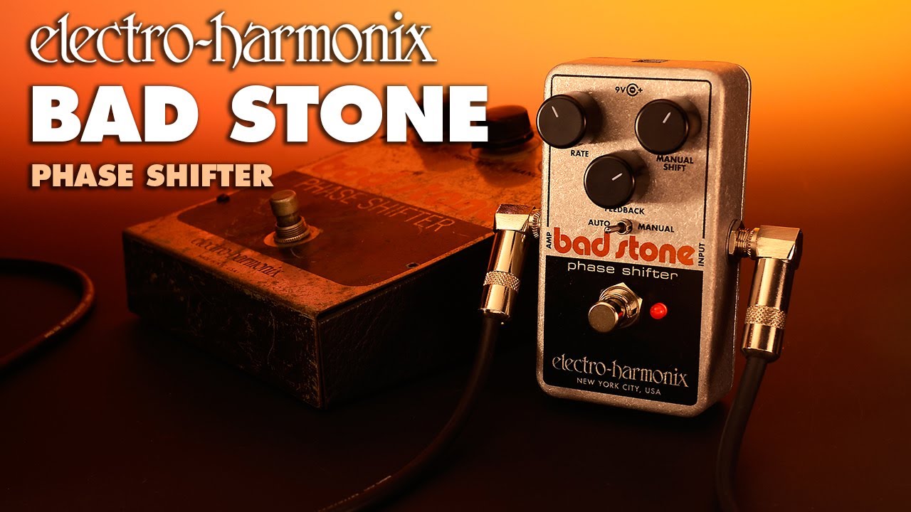 Electro-Harmonix Bad Stone Phase Shifter Pedal - YouTube