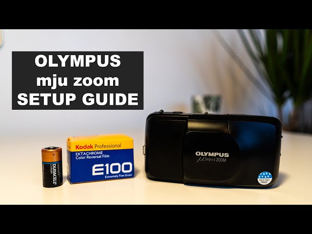 Olympus MJU Zoom / Stylus Zoom 70 setup guide - YouTube