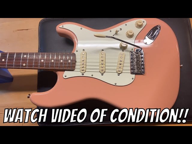 ギター Fender Japan ST62 Shell Pink Here's a reminder that Shell