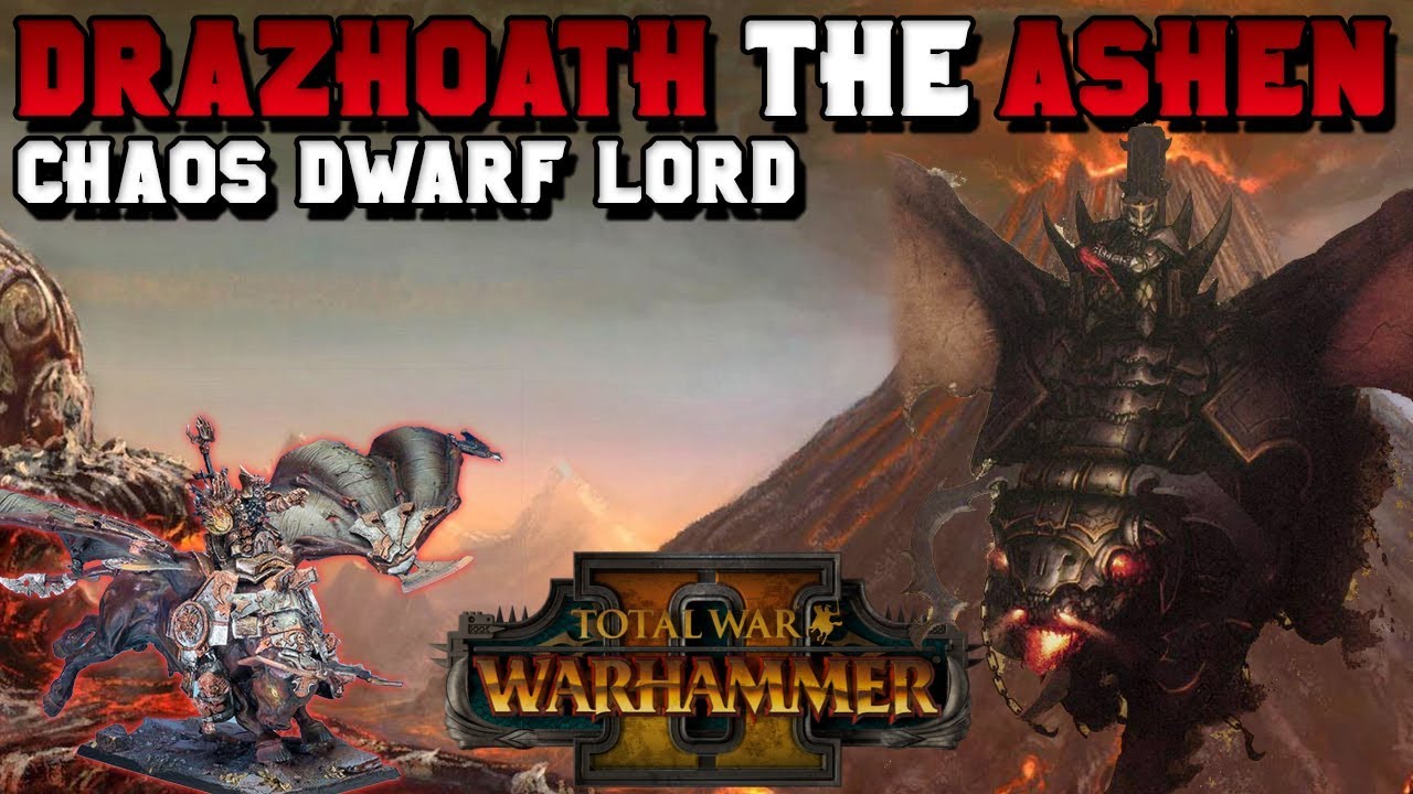 Drazhoath the Ashen, Lord of the Black Fortress (Chaos Dwarf Lord