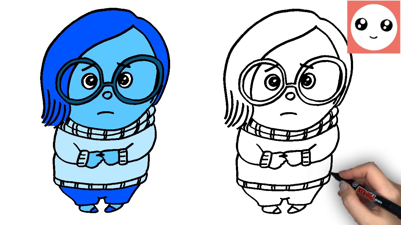 インサイド・ヘッドのカナシミのかきかた - YouTube