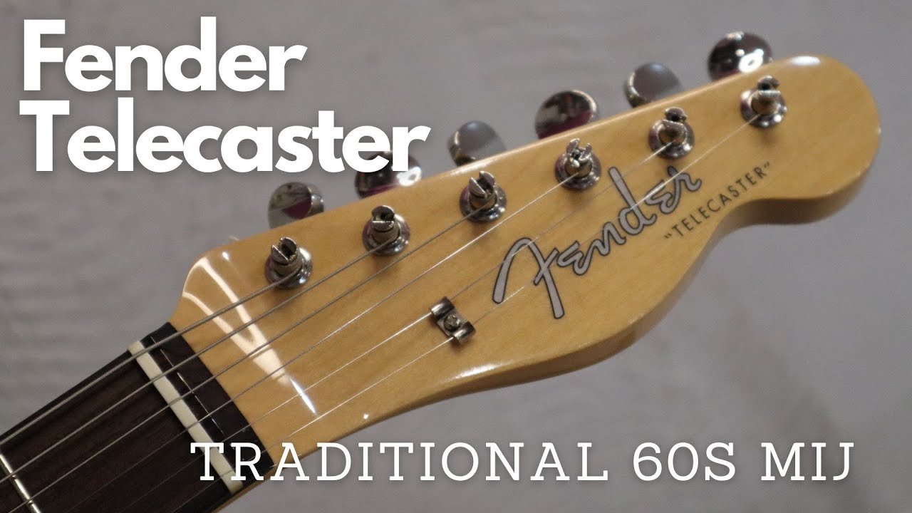 ギター fender mij Classic60s tele us pups Fender Classic 60s Tele