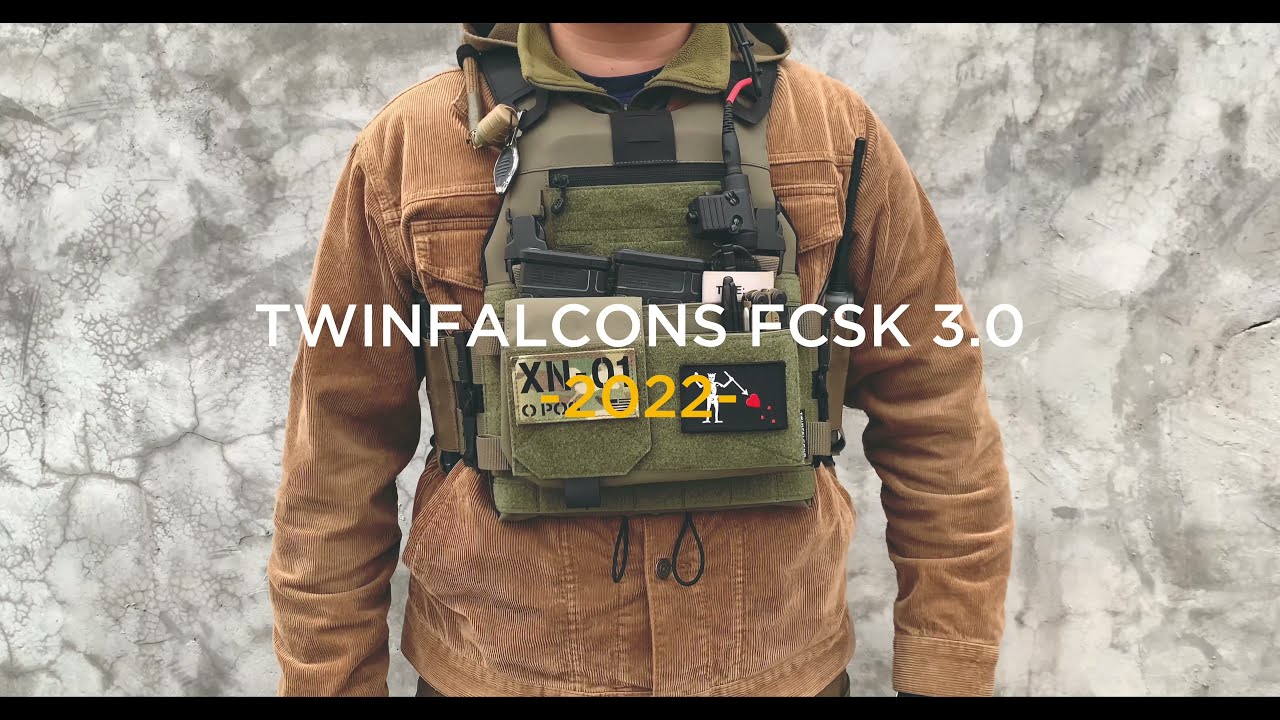 VT23 TwinFalcons FCSK 3.0 Plate Carrier - YouTube