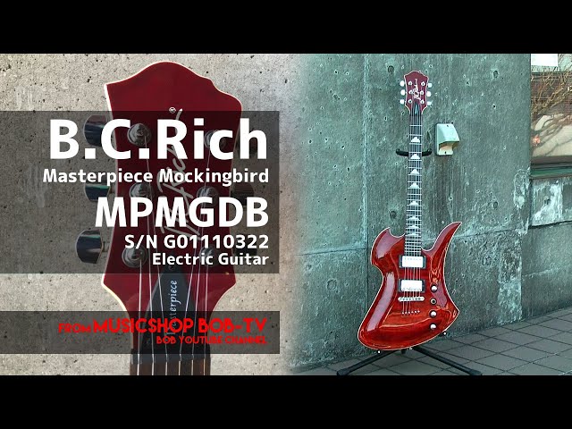 B.C.Rich Masterpiece Mockingbird MPMGDB【商品紹介・メンテナンス