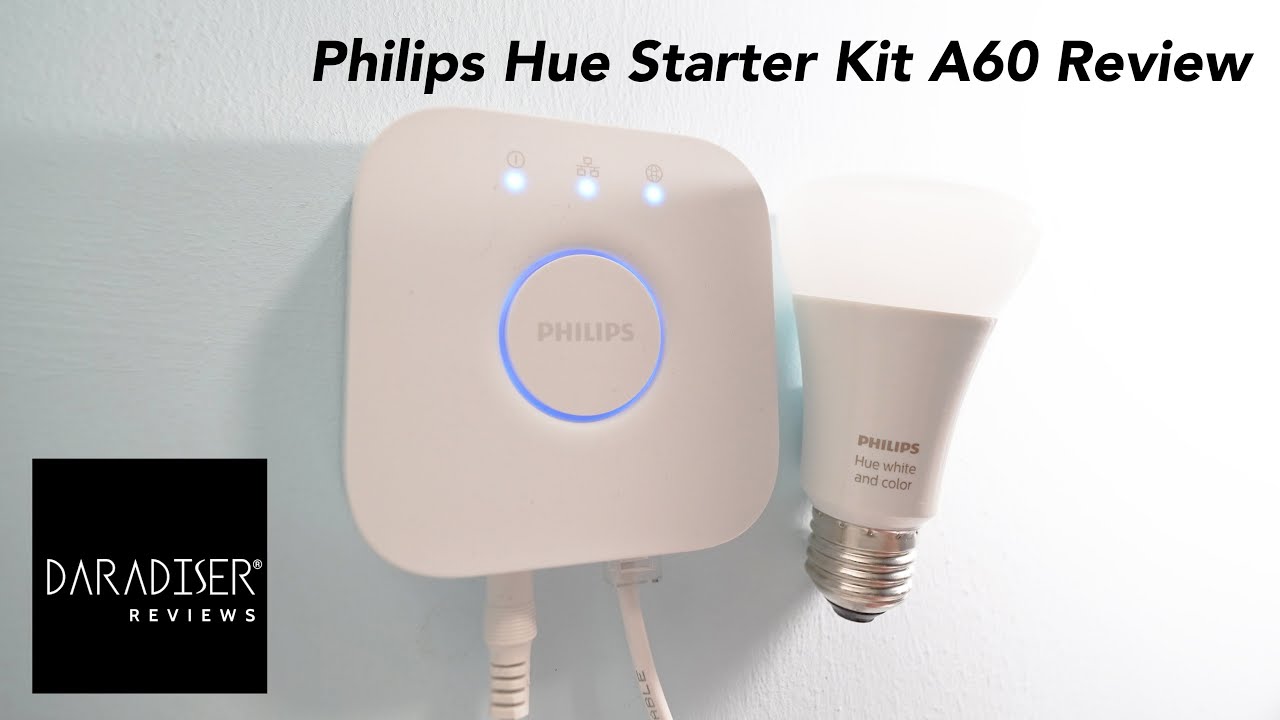 Philips Hue Starter Kit A60 Review | DARADISER ® - YouTube