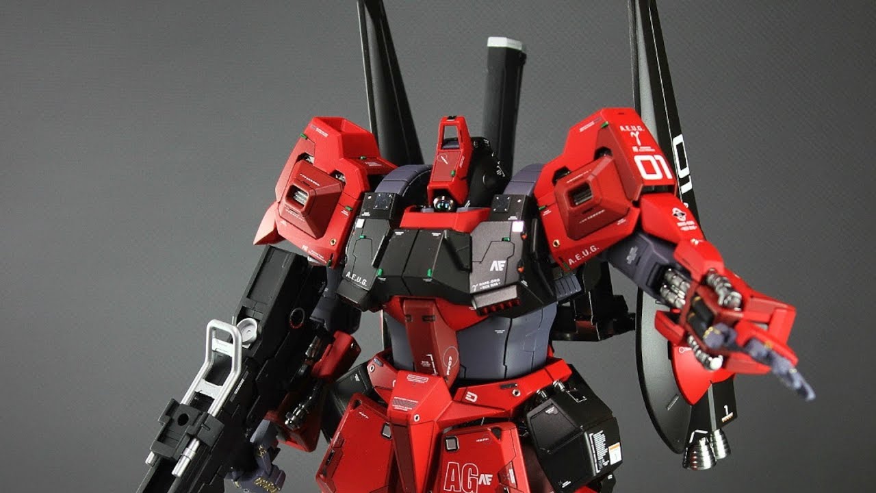 MG 1/100 Rick Dias [Red Comet] - Customized Build(リック・ディアス