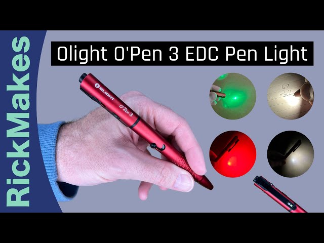 Olight O'Pen 3 EDC Pen Light - YouTube