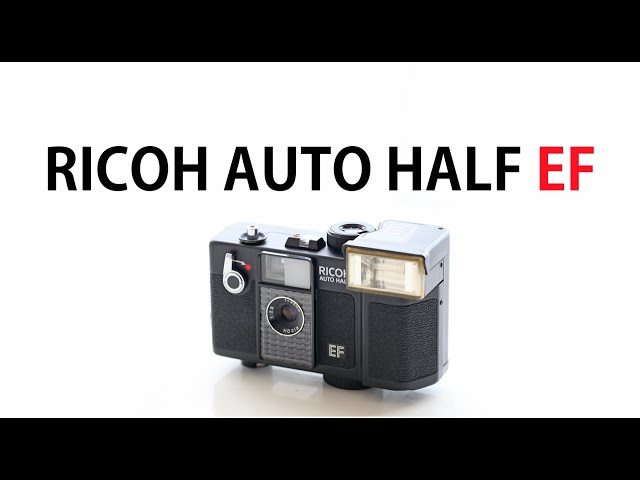 Ricoh auto half ef. リーコオートハーフカメラ. 하프 필름 카메라