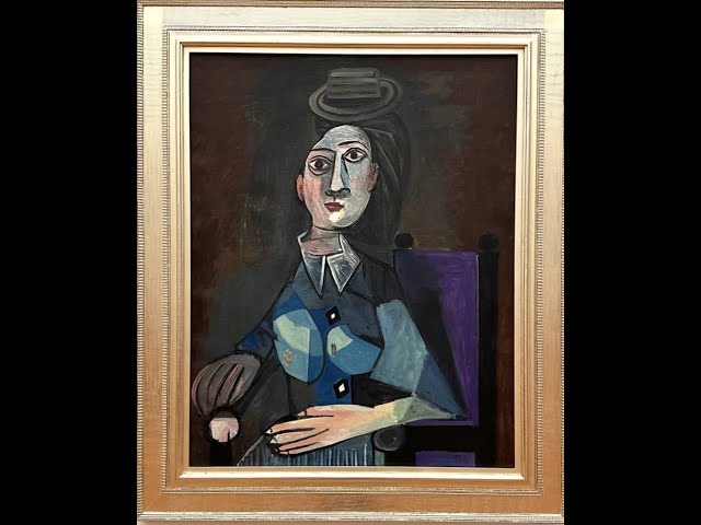 Pablo Picasso/Bust of a Woman/Woman with a Small Round Hat - YouTube