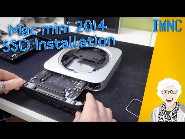 Mac mini 2014 SATA SSD Installation - YouTube