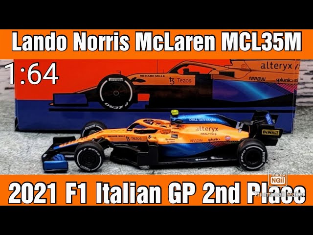 Lando Norris McLaren MCL35M 2nd Place F1 Italian GP 2021,1:64