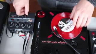 美品！アースカスタム済み！フォノOK！ DJ-Tech HANDY KUTZ 美品