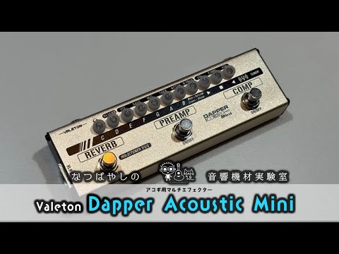 All you need for a live performance] Trying out the Dapper