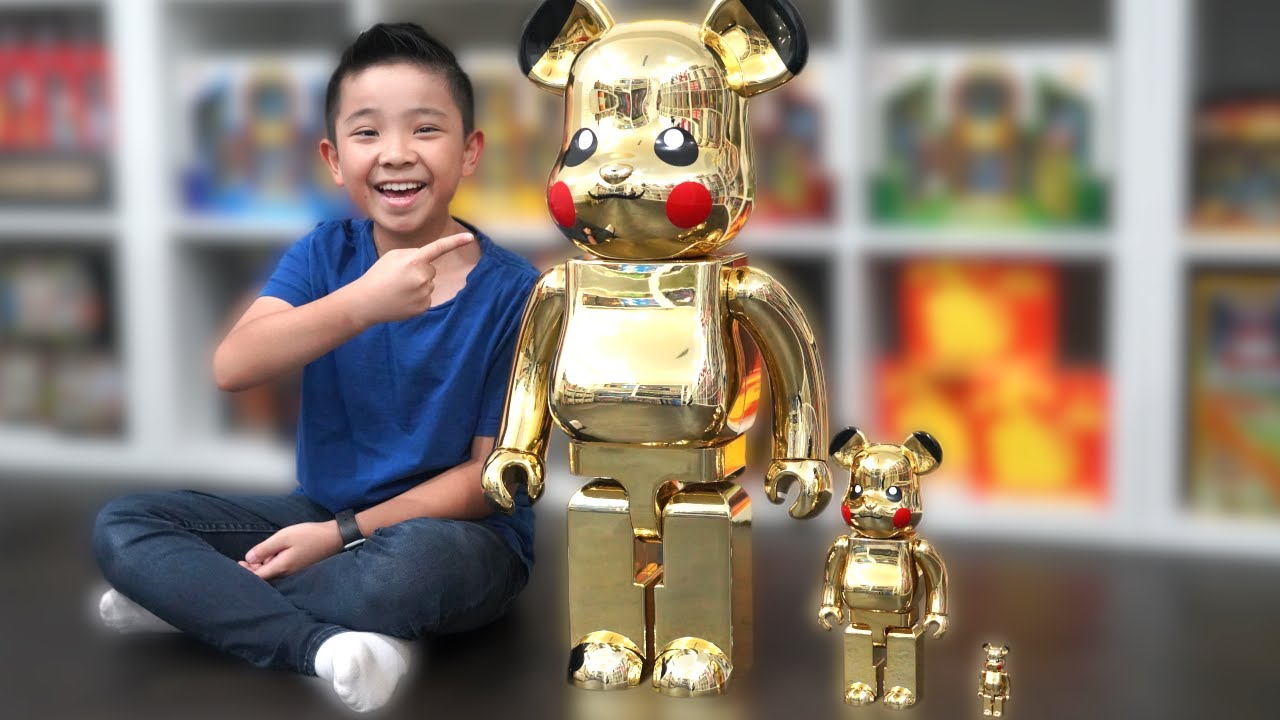 ベアブリック ピカチュウ GOLD CHROME 1000% BE@RBRICK ベアブリック