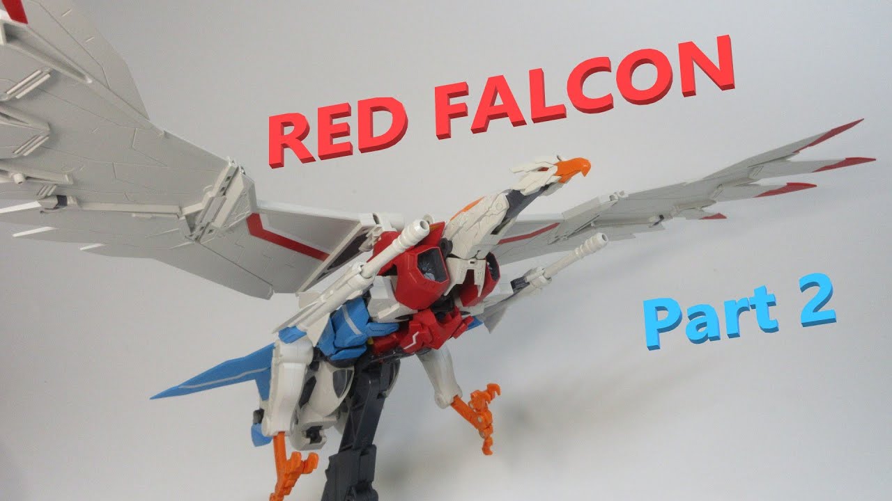TF非正規玩具レビュー】 カッコいいロボット！ PF-01 RED FALCON