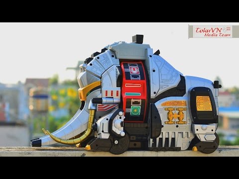 TMT][088] Review DX Revolver Mammoth! Ninpuu Sentai Hurricanger