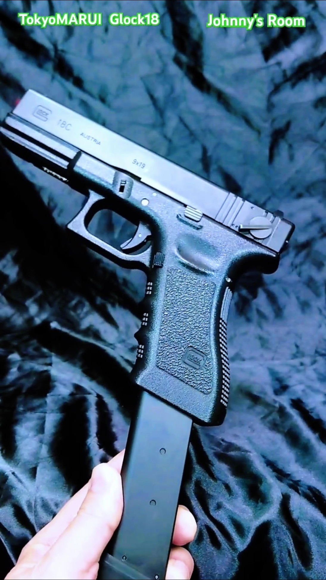 東京マルイ製グロック18Cで東京マルイ製50連ロングマガジンを使える