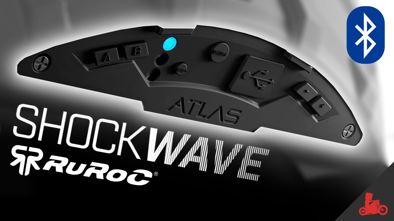 Ruroc Atlas SHOCKWAVE Bluetooth - FIRST Look! - YouTube