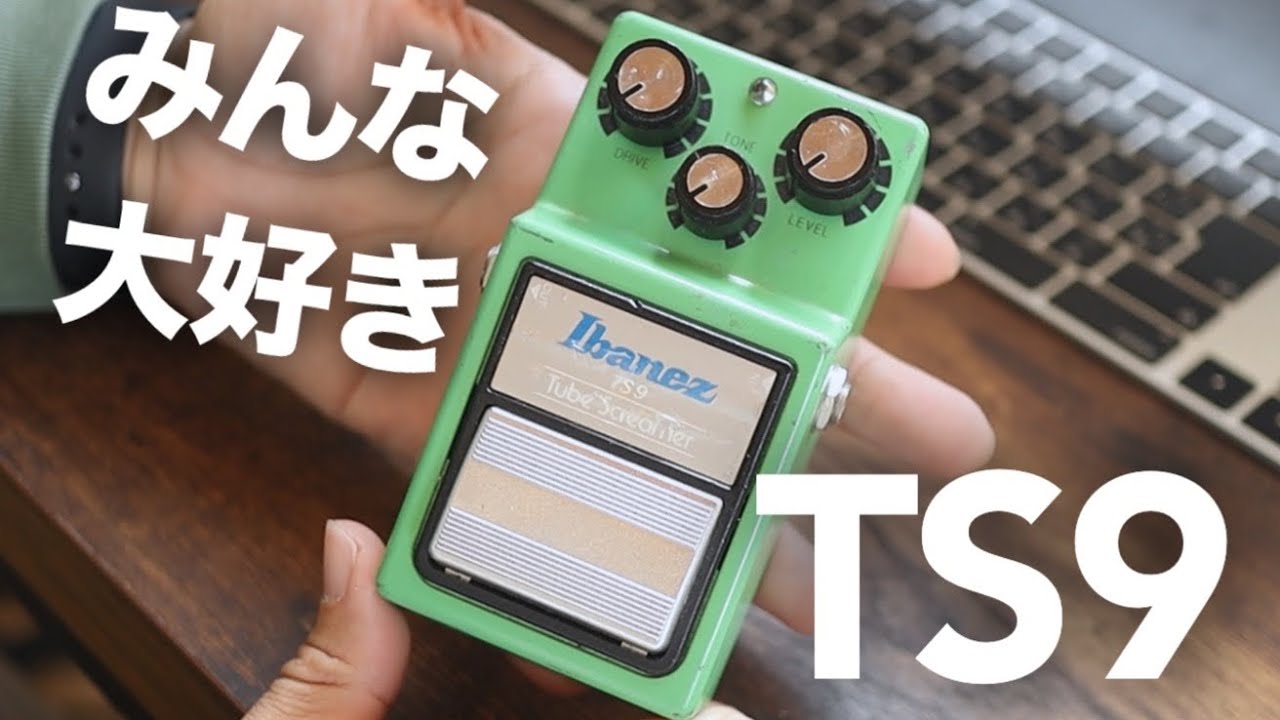 TS tube screamer + ブースター 2in1 TS9 SRV