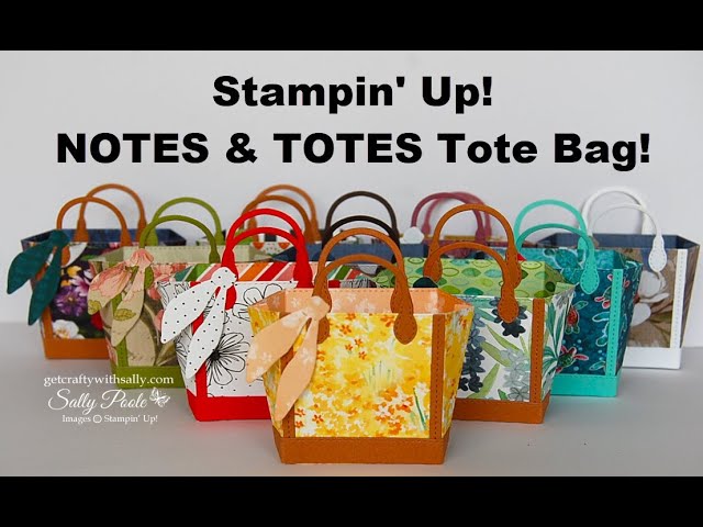 Stampin' Up! NOTES & TOTES Tote Bag! ラスト♡新作鞄が作れるNotes
