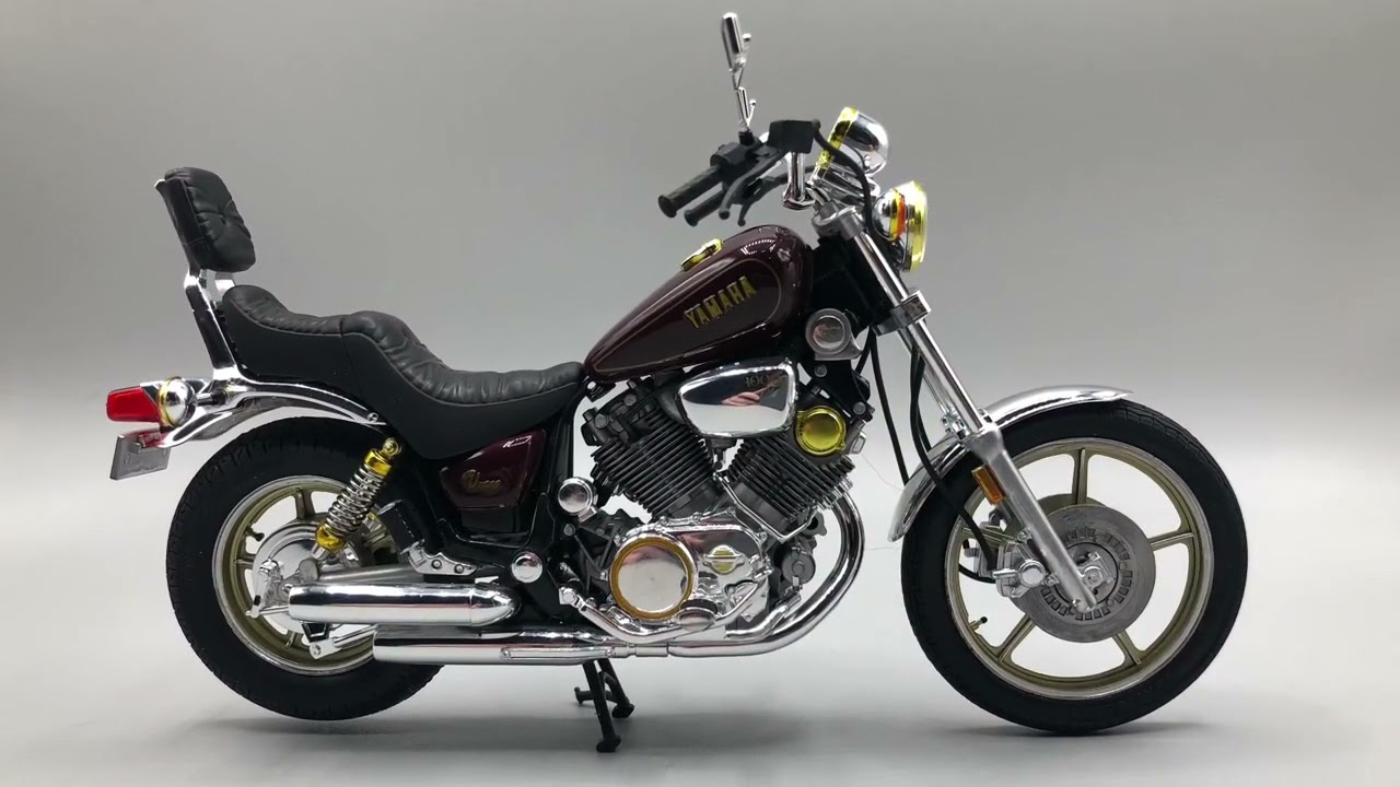 No367 バイクミニカー1/10 YAMAHA VIRAGO XV 1100 Schuco 1/10 Yamaha