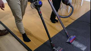 ダイソン、パイプが短く本体2.2kgのスリムなコードレスクリーナー「V7