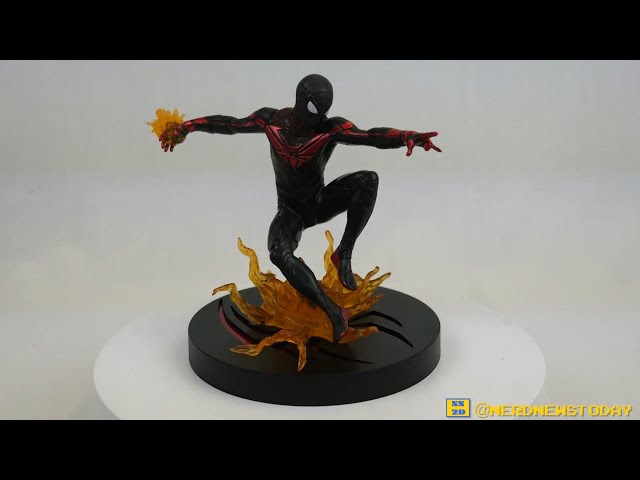 アメコミ MARVEL Spider-Man Miles Morales Diorama Spider-Man: Miles