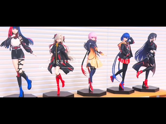 ラウンドワン限定 神椿市建設中。 フィギュア 5体セット ラウンドワン