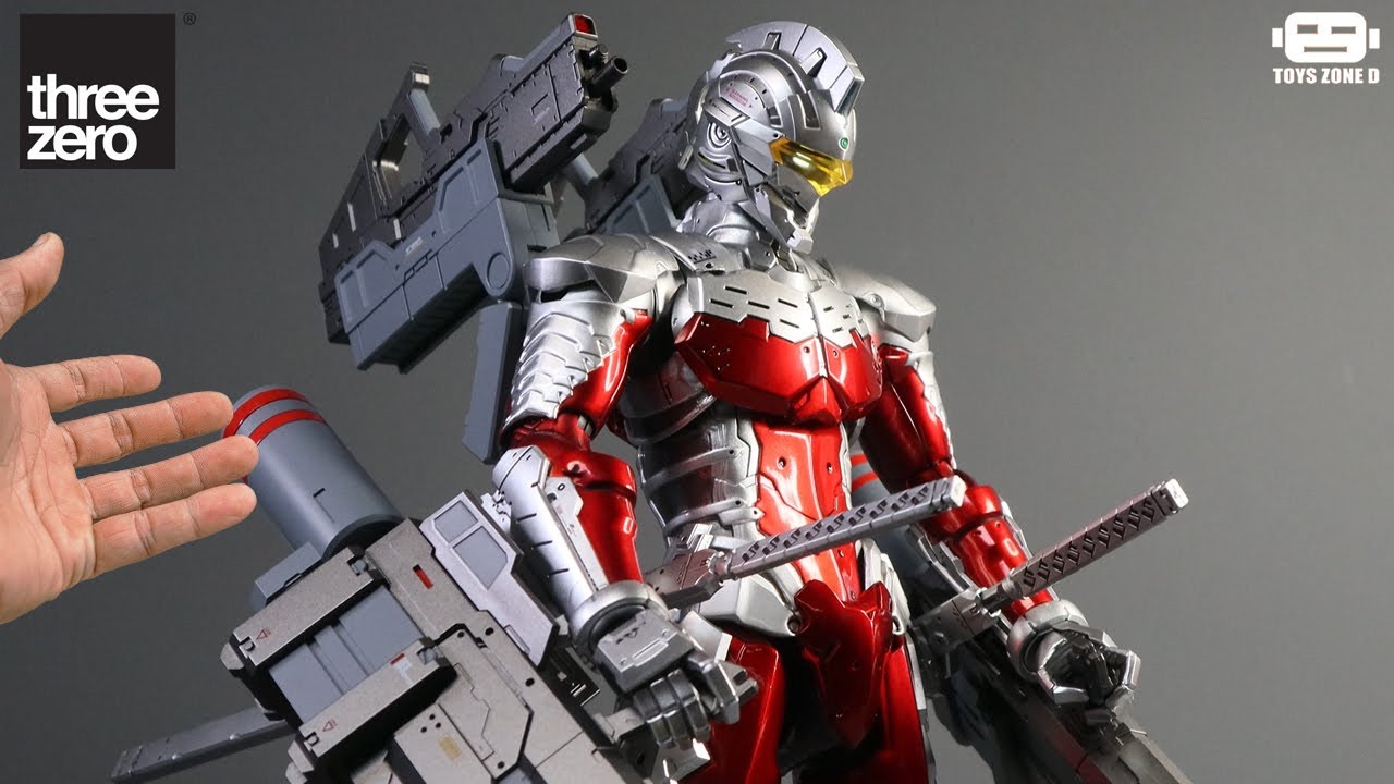 Unboxing] 1/6 ULTRAMAN SUIT Ver7 (Anime Ver.) + Weapon Set by
