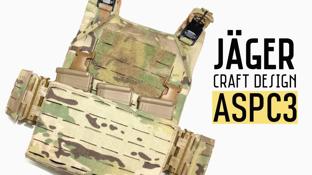 JÄGER CRAFT DESIGN ASCR & Insert System Extension Flap - Chest Rig