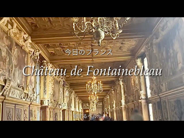 フランスの古城】【Château de Fontainebleau】1年ぶりに開館した