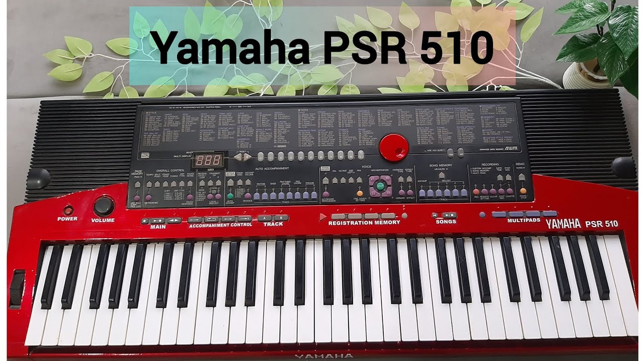 Yamaha PSR 510 Sound Test || Yamaha psr 510 - YouTube