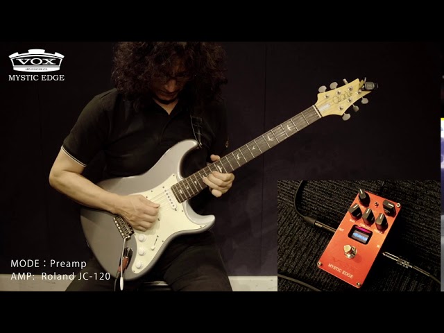 VOX VALVENERGY MYSTIC EDGE サウンド・サンプル - YouTube