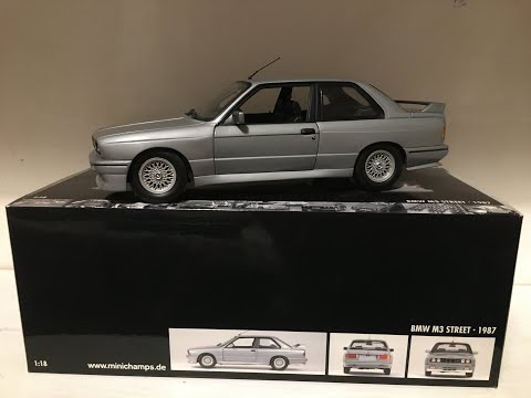BMW ミニチュアカー BMW M3 STREET 1987(E30 Amazon.com: Minichamps