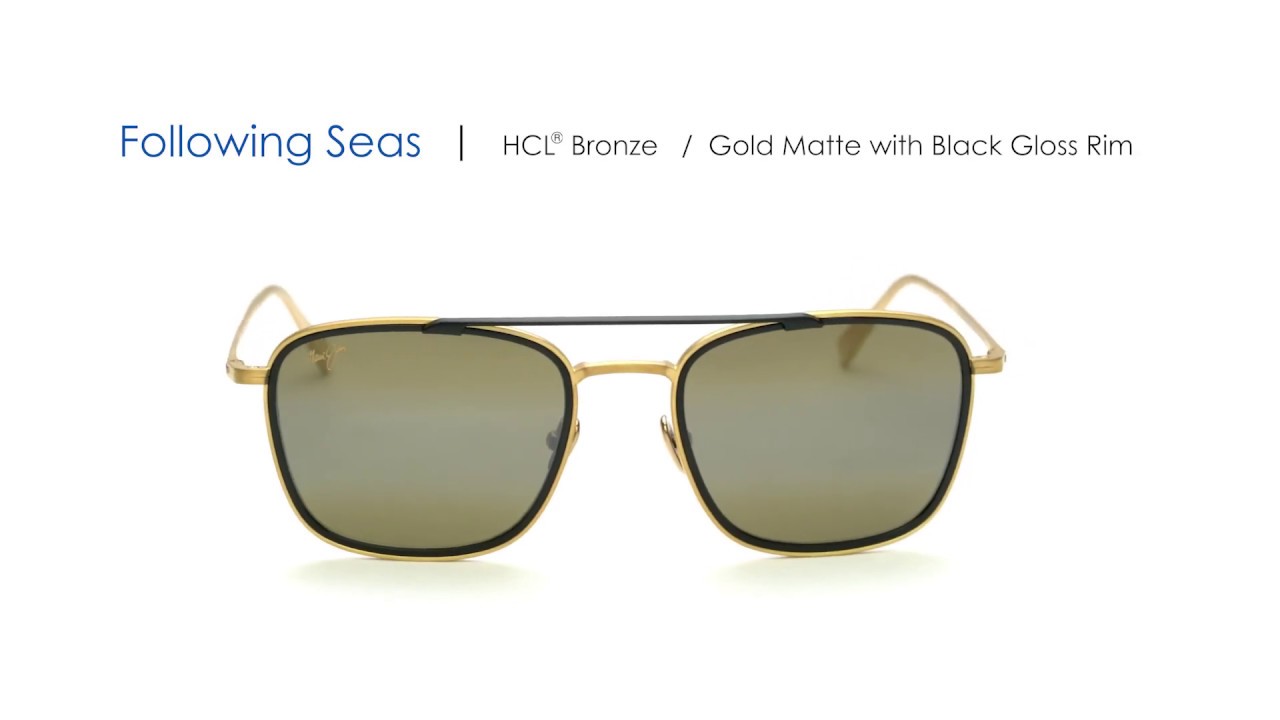 Maui Jim Following Seas 555 Sunglasses: H555-16M, B555-17M, 555-02