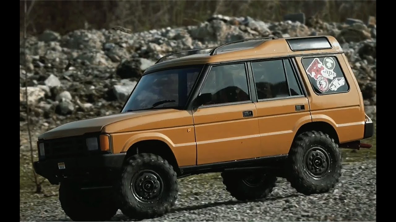 1/10 Rc Car: CROSSRC AT4v to Hard Body Land Rover Discovery 1