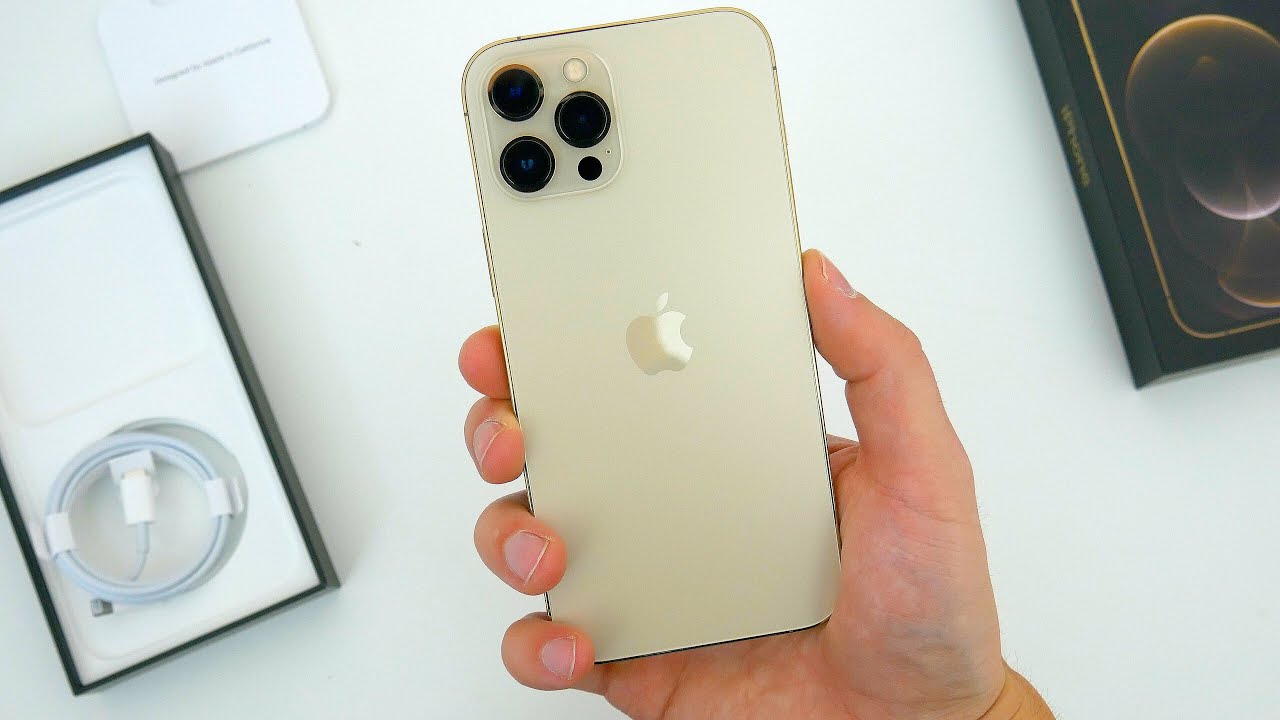 iPhone 12 Pro Max Unboxing & First Impressions (Gold) - Apple's