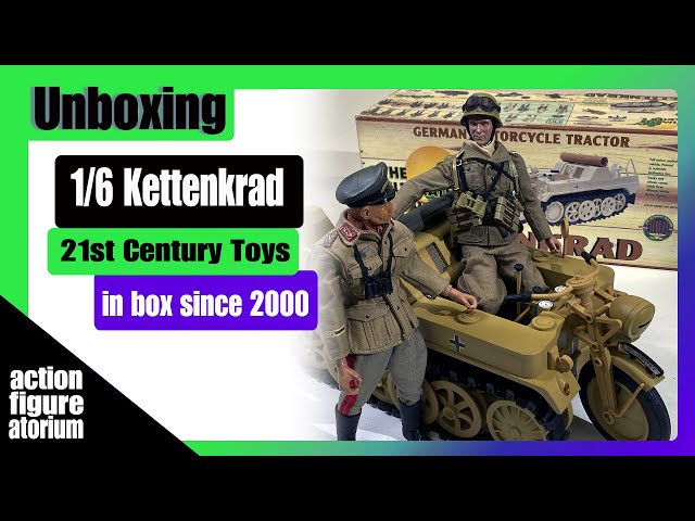 Unboxing | 21st Century Toys 1/6 Kettenkrad | mint in box for 20+