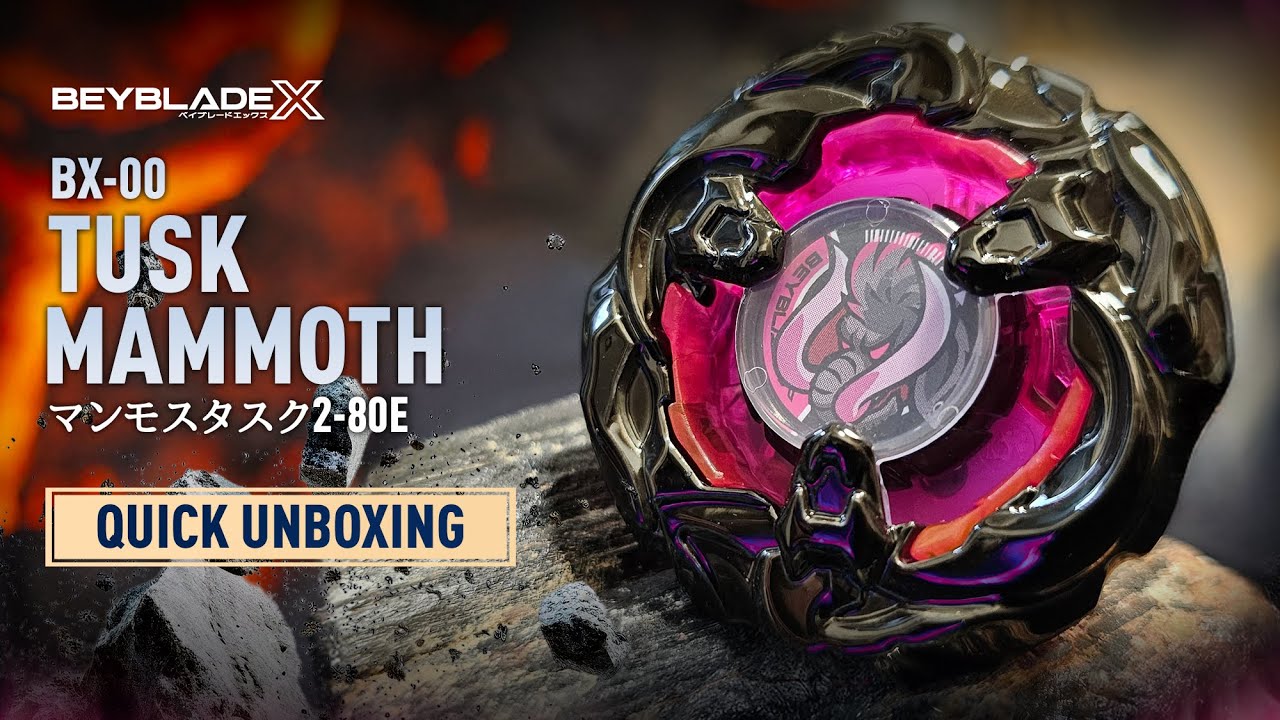 BEYBLADE X / マンモスタスク 2-80E BX-00 Mammoth Tusk 2-80E