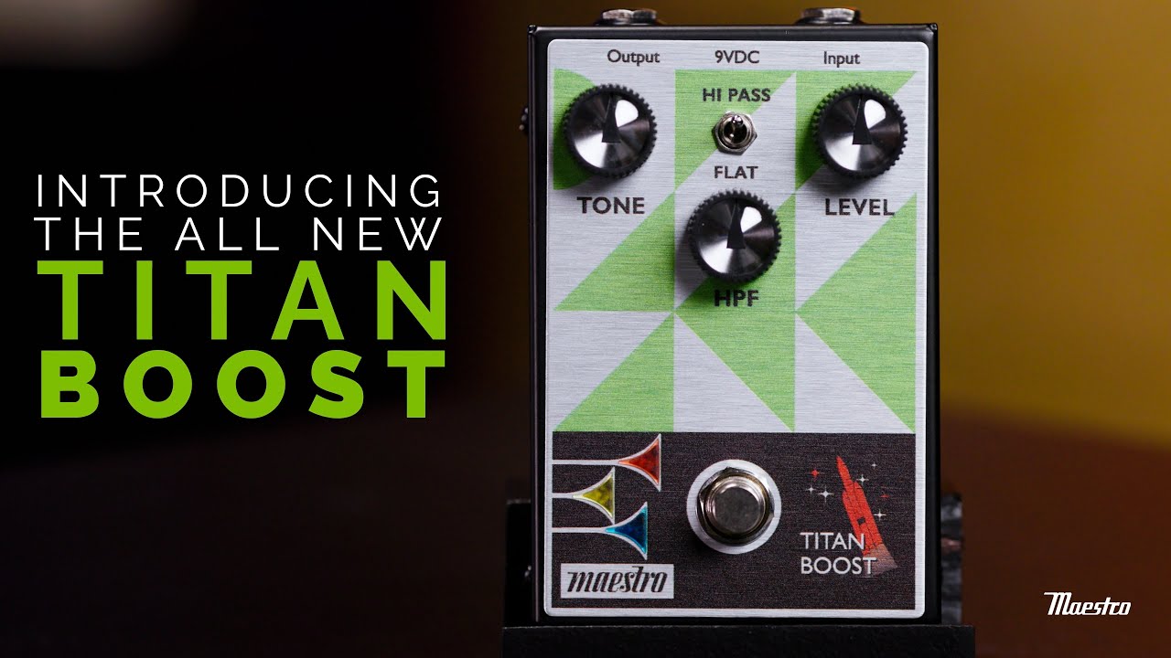 Titan Boost, | Maestro