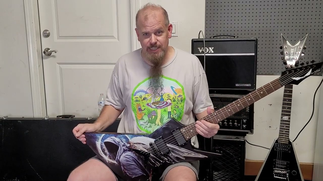 DEAN Dave Mustaine Angel of Deth 2 Zero. Review & back in my hands