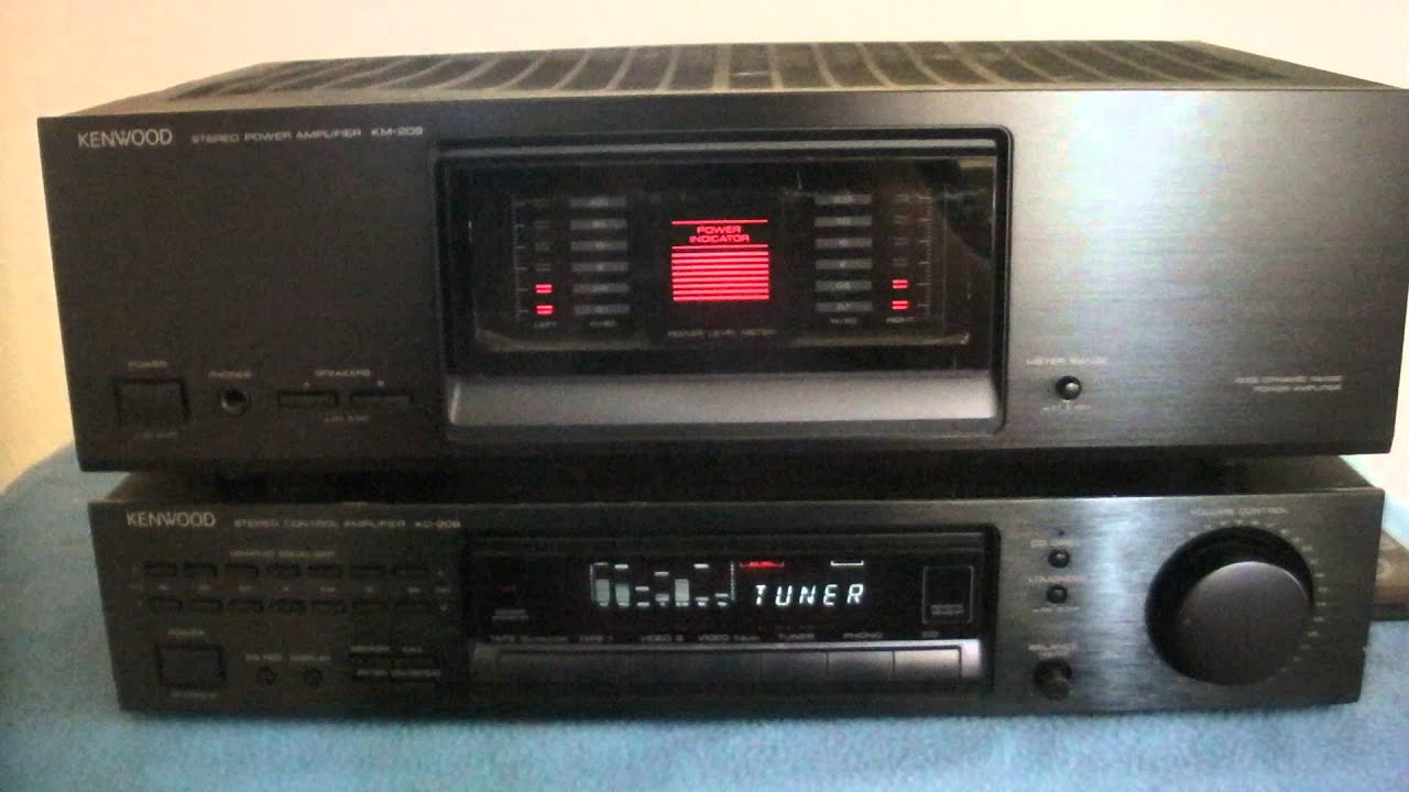 KENWOOD KM-209 ステレオ パワーアンプ ケンウッド KENWOOD KM-209