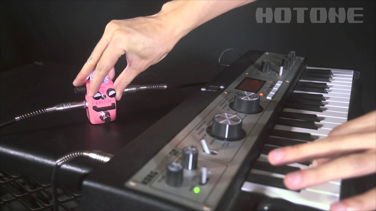 Krush] Bitcrusher/Sample Rate Reducer Pedal Demo - Hotone 