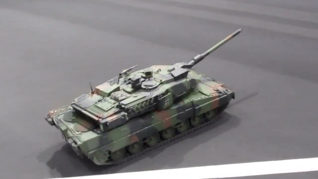 LEOPARD 2 A7V ラジオコントロールタンク 1/16スケール LEOPARD 2 A7V