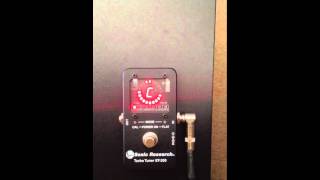 Sonic Research Turbo Tuner ST-200 - Pedal on ModularGrid
