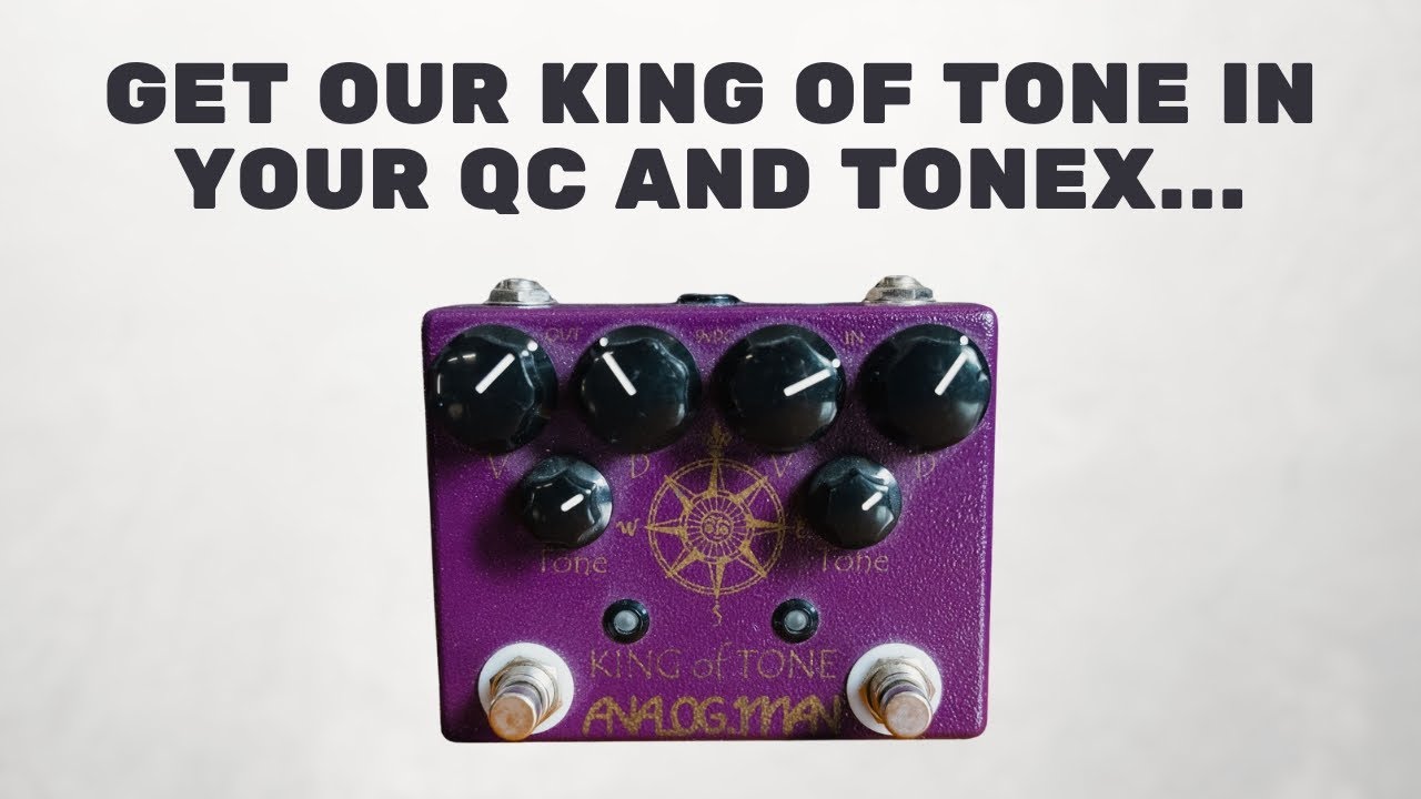 KING OF TONE LY-LOCK オーバードライブ ANALOG.MAN King Of Tone