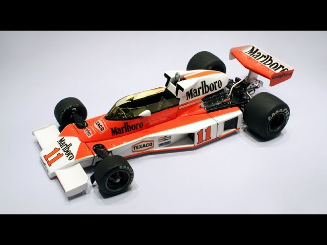 Building and superdetailling the 1:20 Tamiya McLaren M23 - YouTube